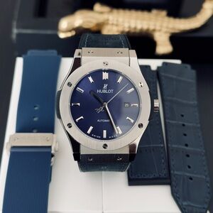Hublot Blue Luxury Sports Watch